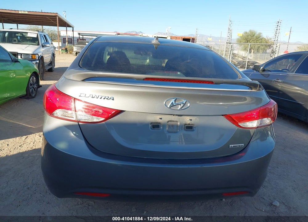 2013 HYUNDAI ELANTRA LIMITED VIN: 5NPDH4AE5DH340748