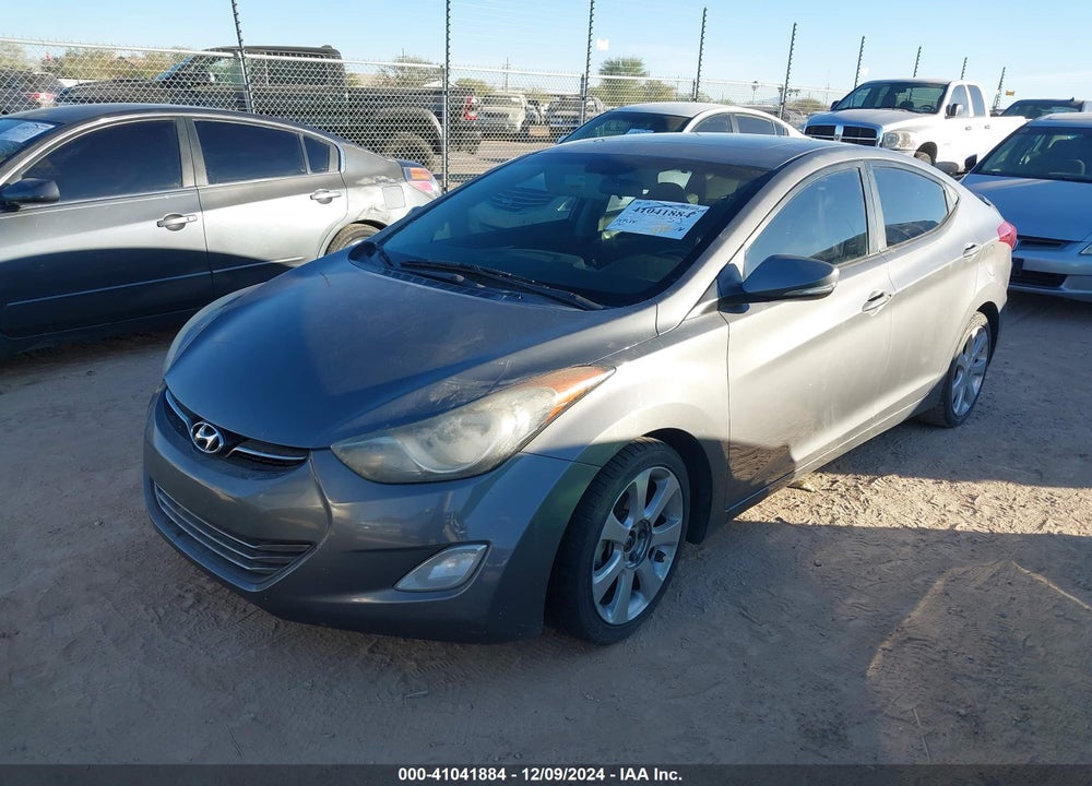 2013 HYUNDAI ELANTRA LIMITED VIN: 5NPDH4AE5DH340748