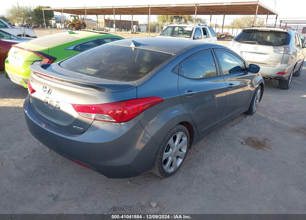 2013 HYUNDAI ELANTRA LIMITED VIN: 5NPDH4AE5DH340748