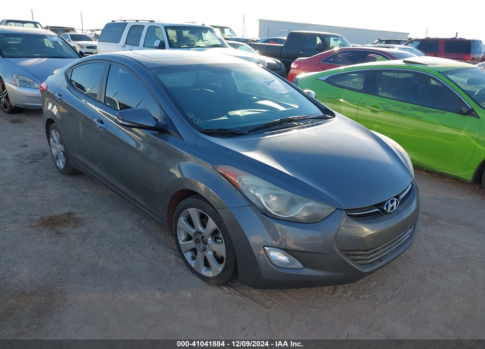 2013 HYUNDAI ELANTRA LIMITED VIN: 5NPDH4AE5DH340748