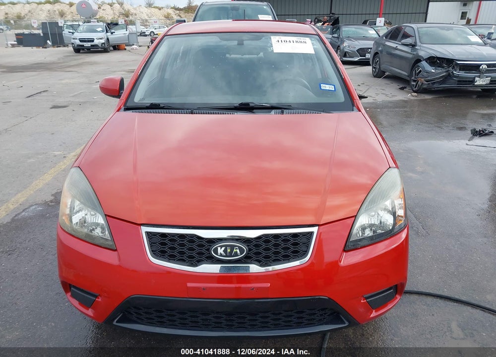 2011 KIA RIO LX VIN: KNADH4A35B6748508