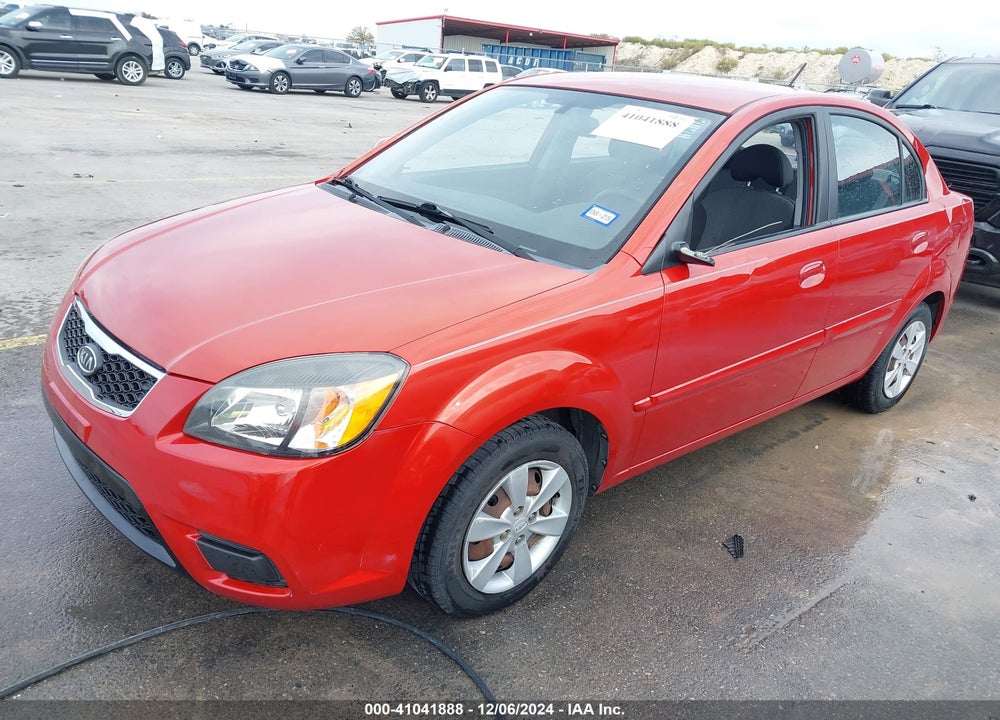 2011 KIA RIO LX VIN: KNADH4A35B6748508