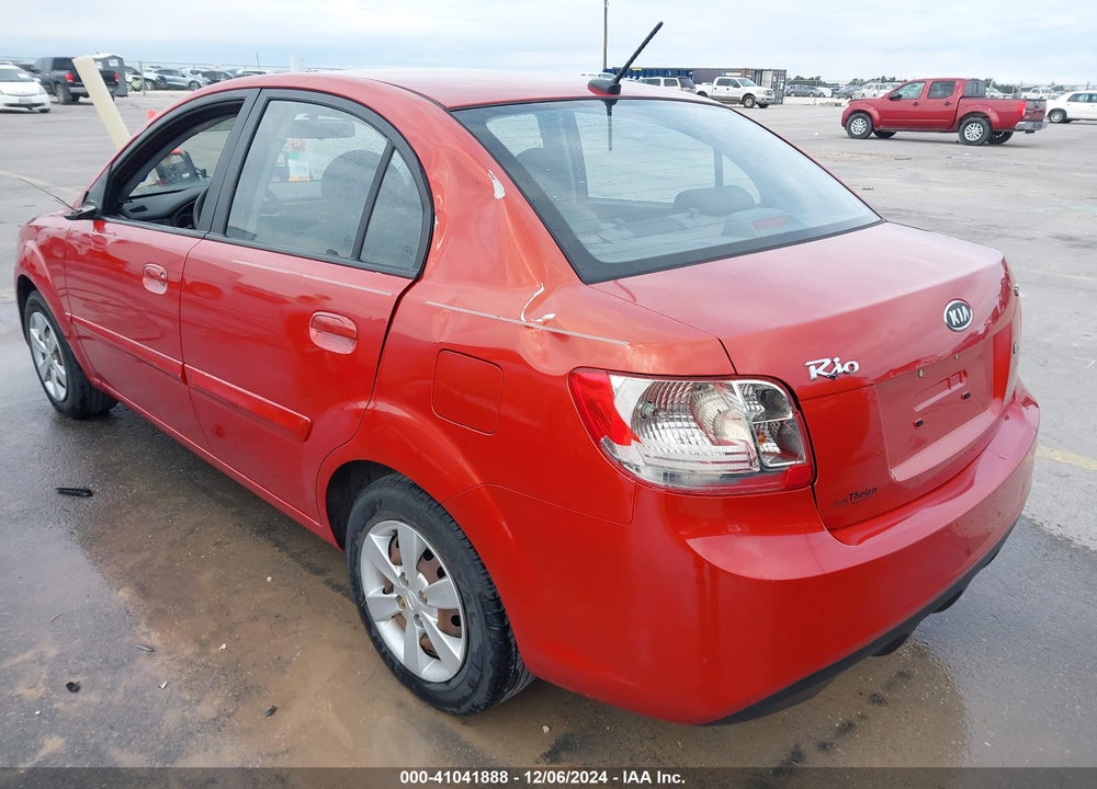2011 KIA RIO LX VIN: KNADH4A35B6748508