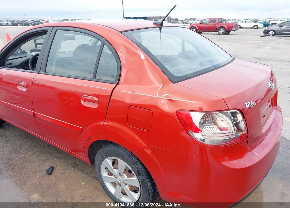 2011 KIA RIO LX VIN: KNADH4A35B6748508