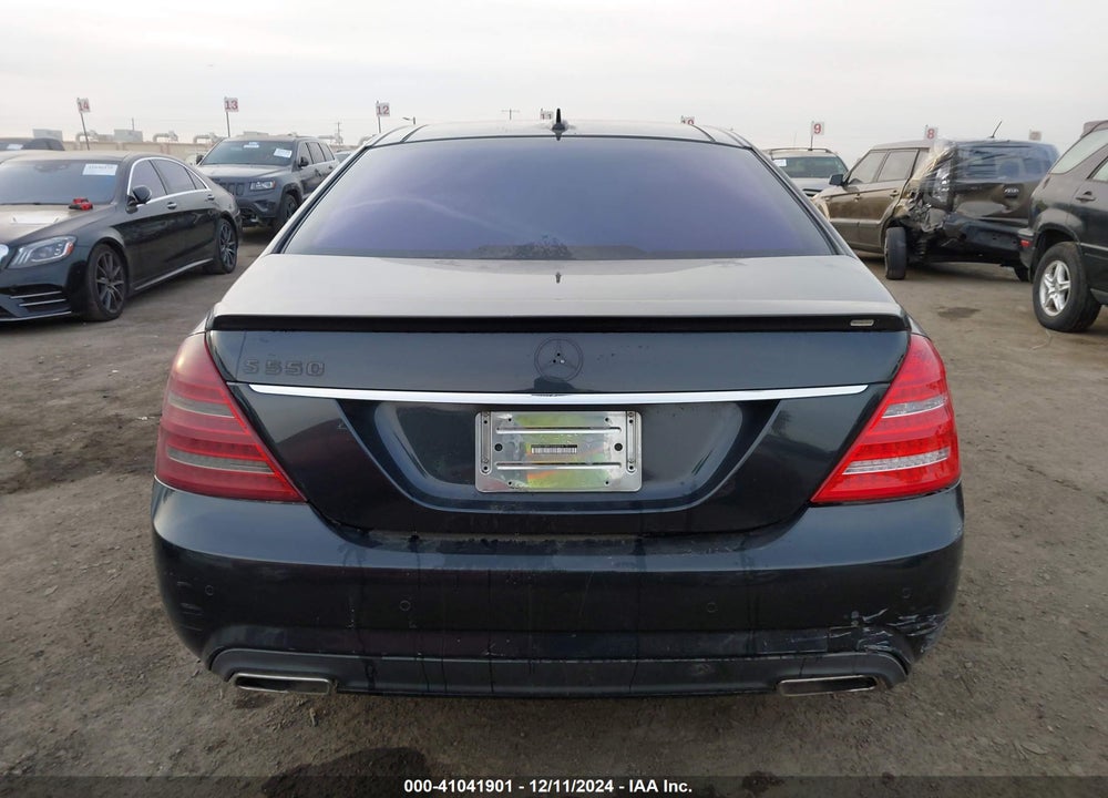 2012 MERCEDES-BENZ S 550 VIN: WDDNG7DB9CA480078