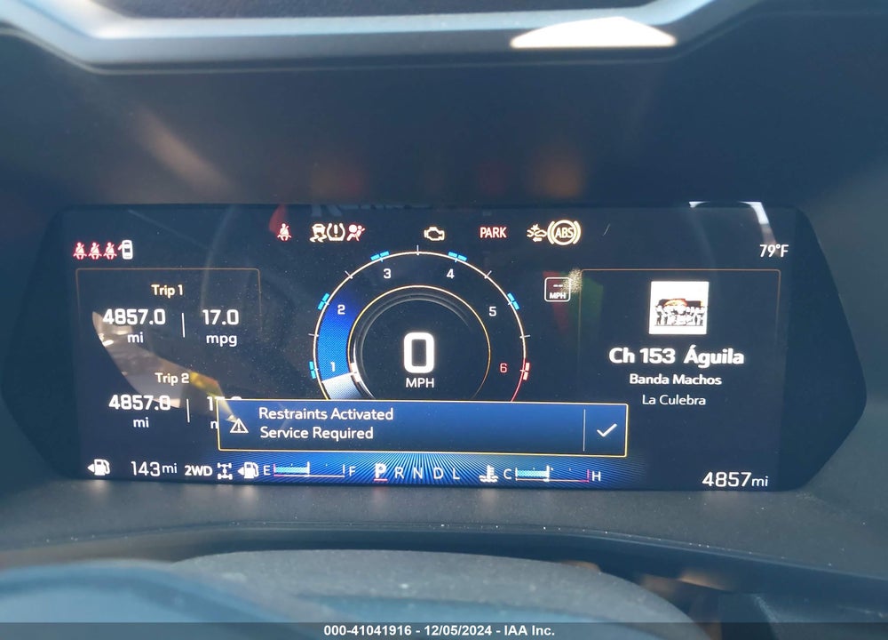 2024 CHEVROLET COLORADO VIN: 1GCPTEEK0R1142949