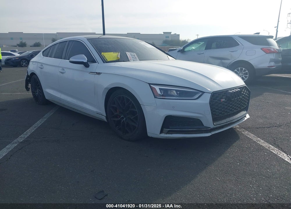 2018 AUDI S5 3.0T PREMIUM PLUS VIN: WAUB4CF5XJA095841