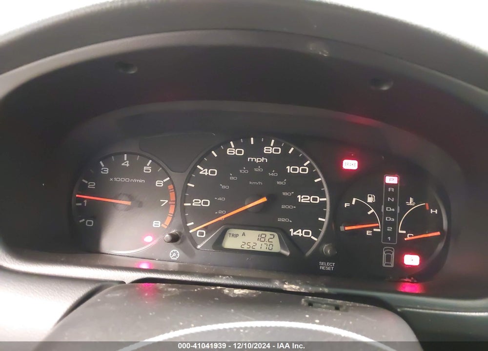 2001 HONDA ODYSSEY EX VIN: 2HKRL18691H548516