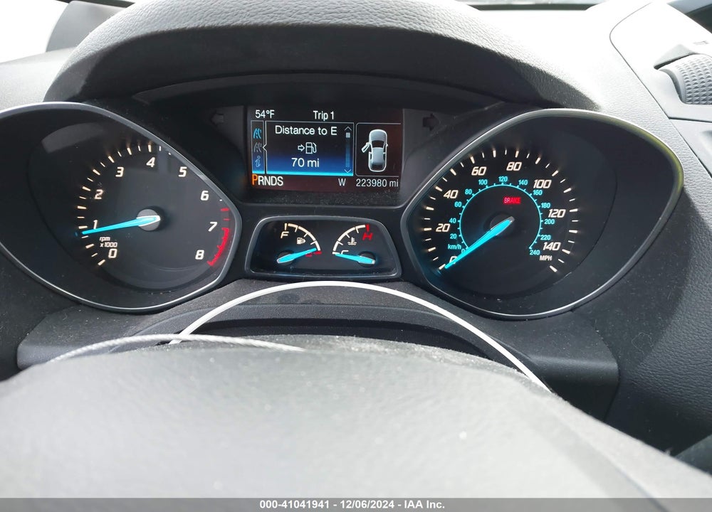2016 FORD ESCAPE S VIN: 1FMCU0F74GUC07107