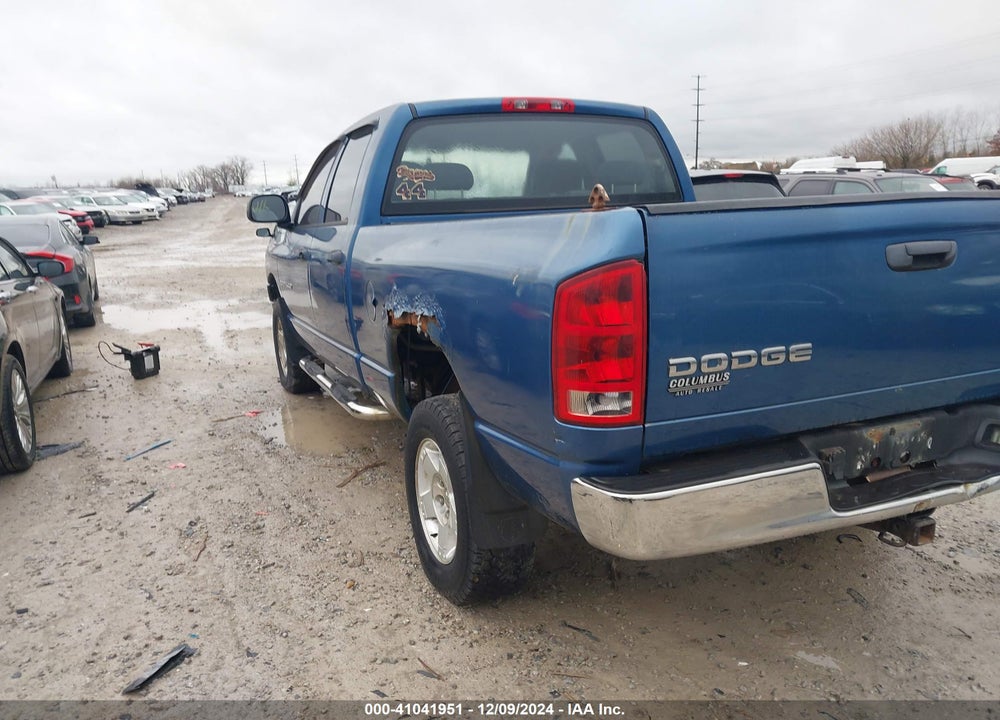 2004 DODGE RAM 1500 SLT/LARAMIE VIN: 1D7HU18NX4S606645
