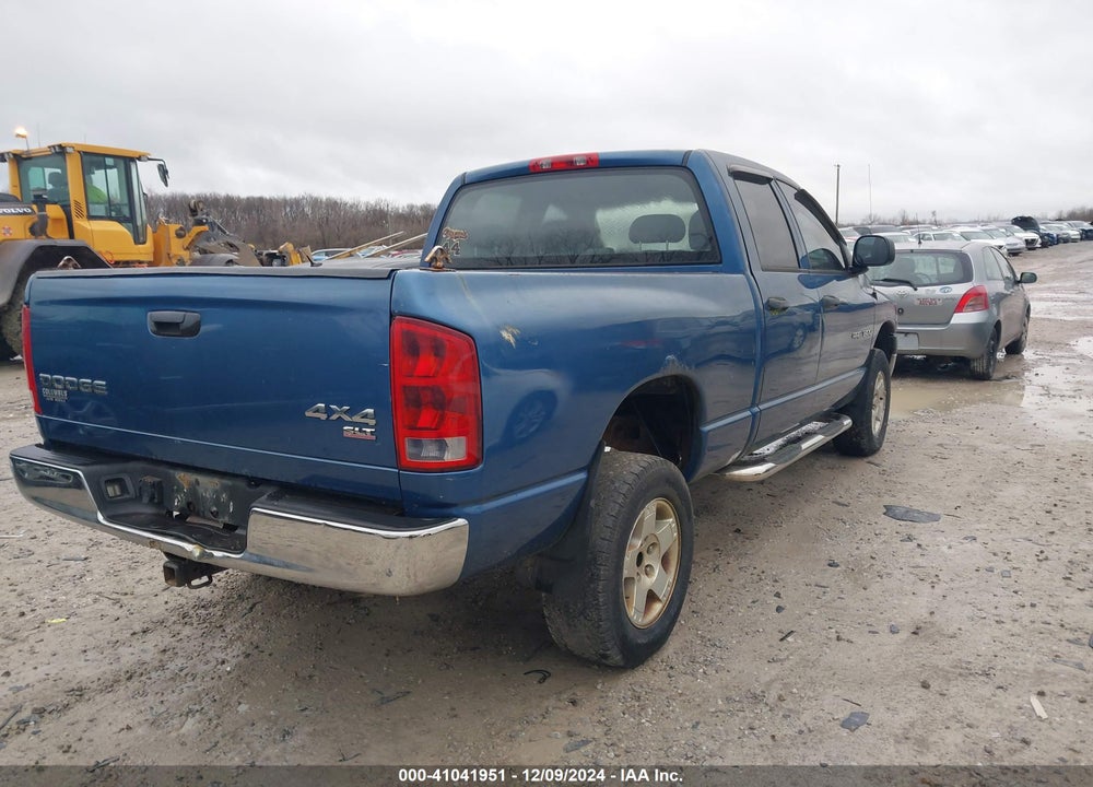 2004 DODGE RAM 1500 SLT/LARAMIE VIN: 1D7HU18NX4S606645