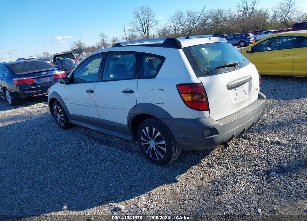 2007 PONTIAC VIBE VIN: 5Y2SL65867Z423432