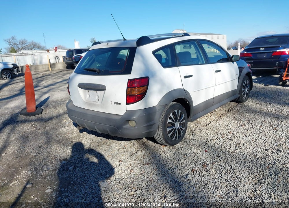 2007 PONTIAC VIBE VIN: 5Y2SL65867Z423432