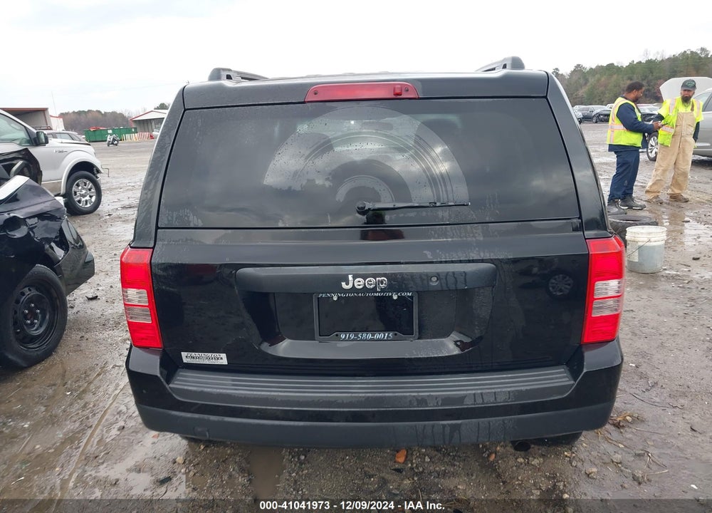 2014 JEEP PATRIOT SPORT VIN: 1C4NJPBA3ED617815