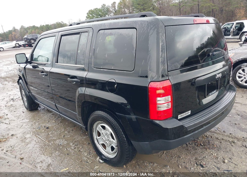 2014 JEEP PATRIOT SPORT VIN: 1C4NJPBA3ED617815