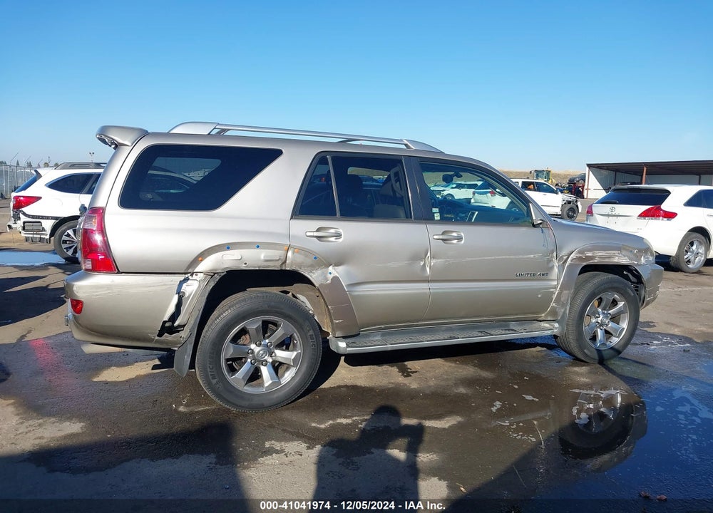 2004 TOYOTA 4RUNNER LIMITED V6 VIN: JTEBU17R240042288