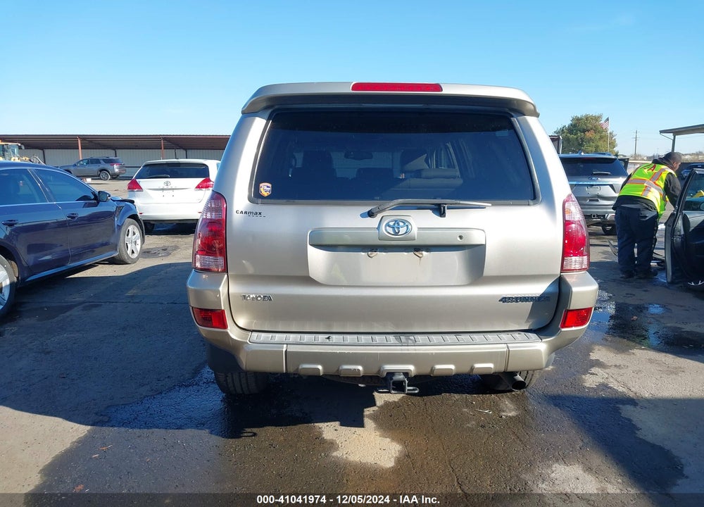 2004 TOYOTA 4RUNNER LIMITED V6 VIN: JTEBU17R240042288