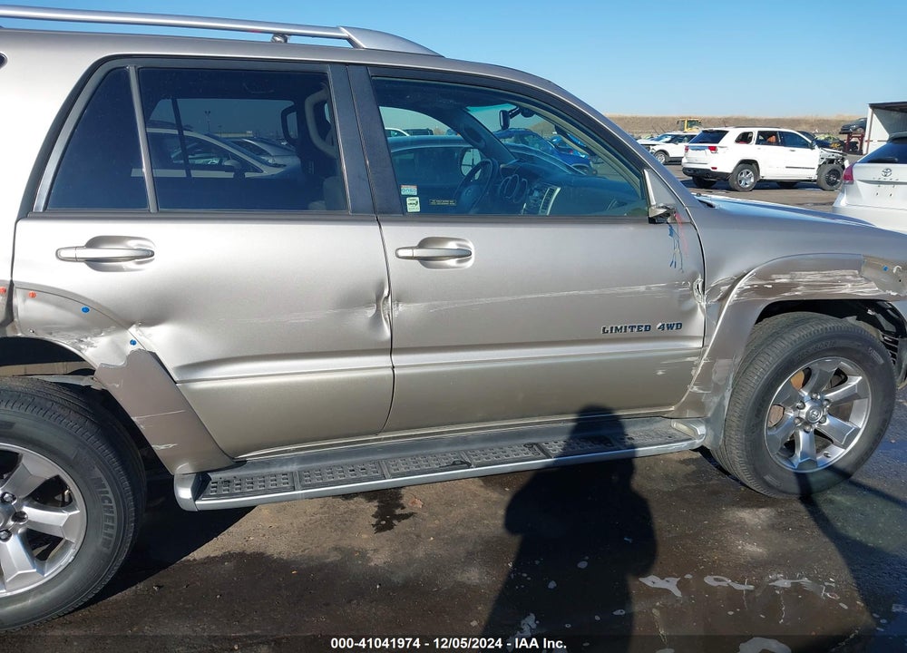 2004 TOYOTA 4RUNNER LIMITED V6 VIN: JTEBU17R240042288