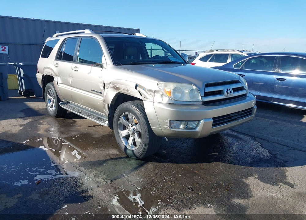 2004 TOYOTA 4RUNNER LIMITED V6 VIN: JTEBU17R240042288