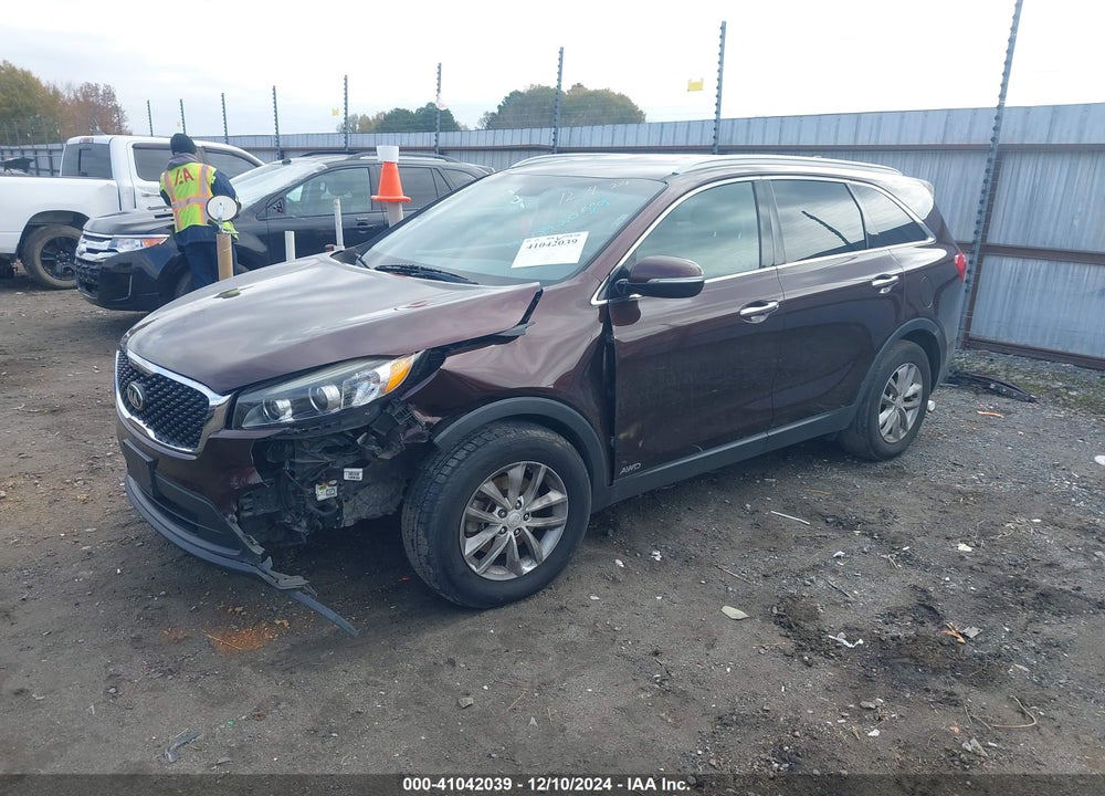 2016 KIA SORENTO 2.4L LX VIN: 5XYPGDA37GG068715