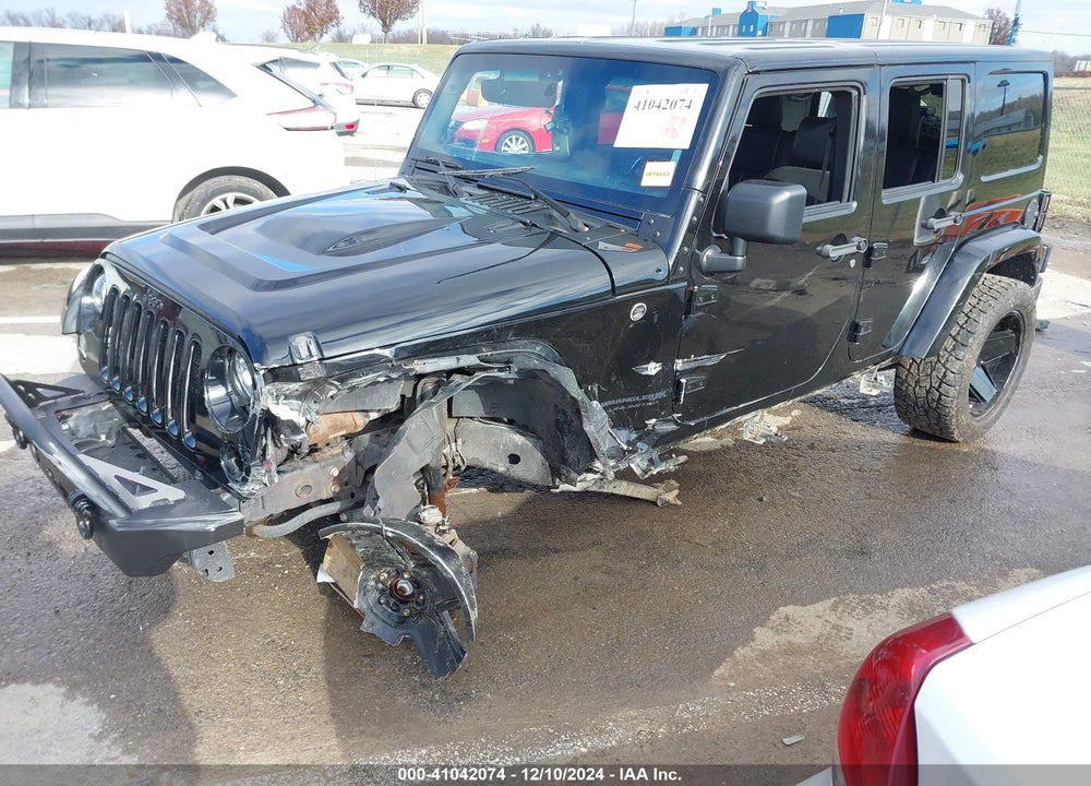 2018 JEEP WRANGLER JK UNLIMITED VIN: 1C4BJWEG3JL826033