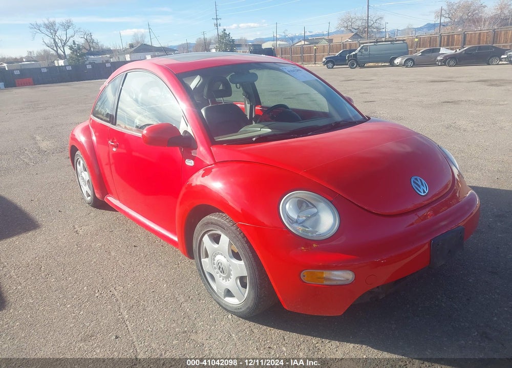 2001 VOLKSWAGEN NEW BEETLE GLS TDI VIN: 3VWCP21C91M481536