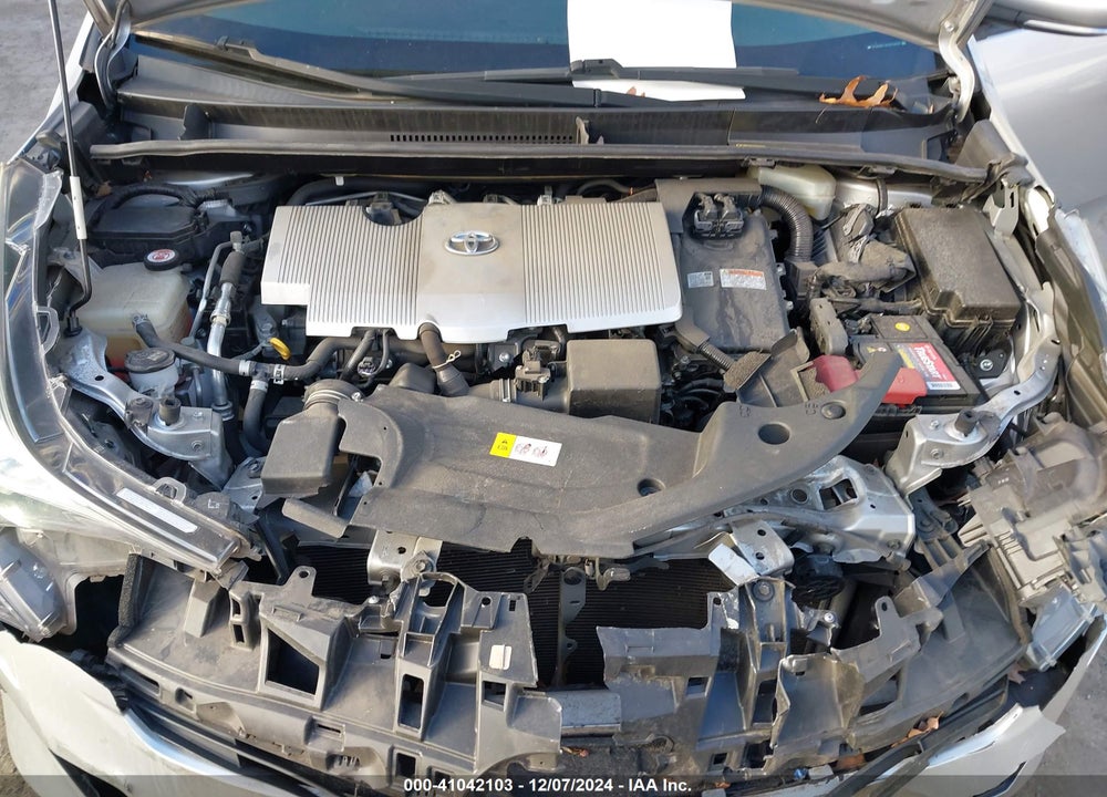 2016 TOYOTA PRIUS TWO VIN: JTDKBRFUXG3018595