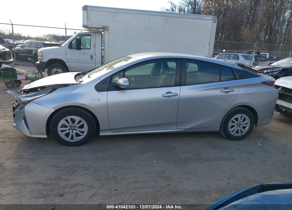 2016 TOYOTA PRIUS TWO VIN: JTDKBRFUXG3018595