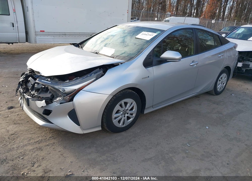 2016 TOYOTA PRIUS TWO VIN: JTDKBRFUXG3018595