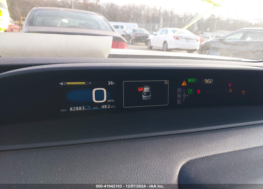 2016 TOYOTA PRIUS TWO VIN: JTDKBRFUXG3018595