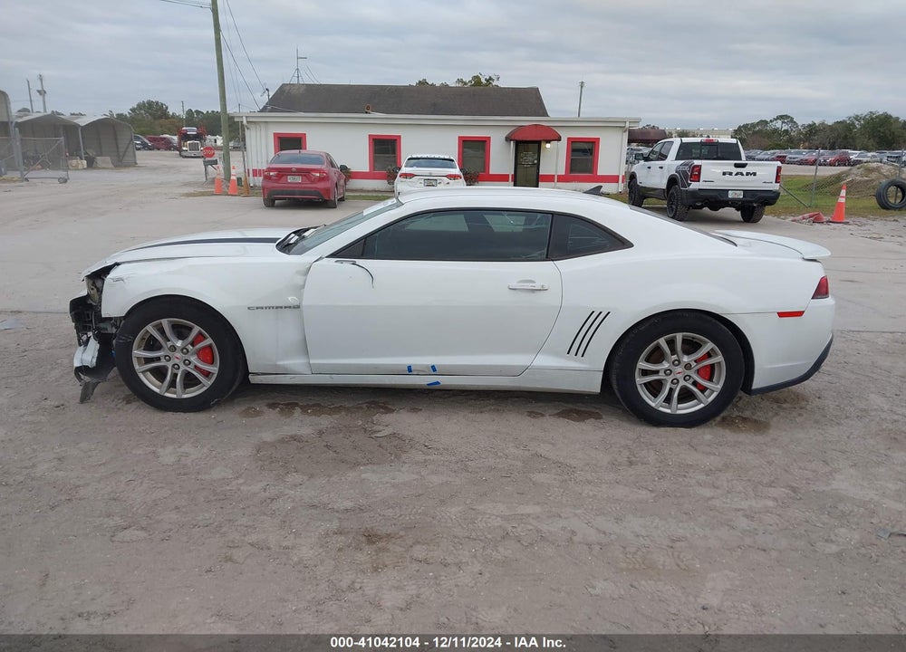 2015 CHEVROLET CAMARO 1LS VIN: 2G1FA1E3XF9231737