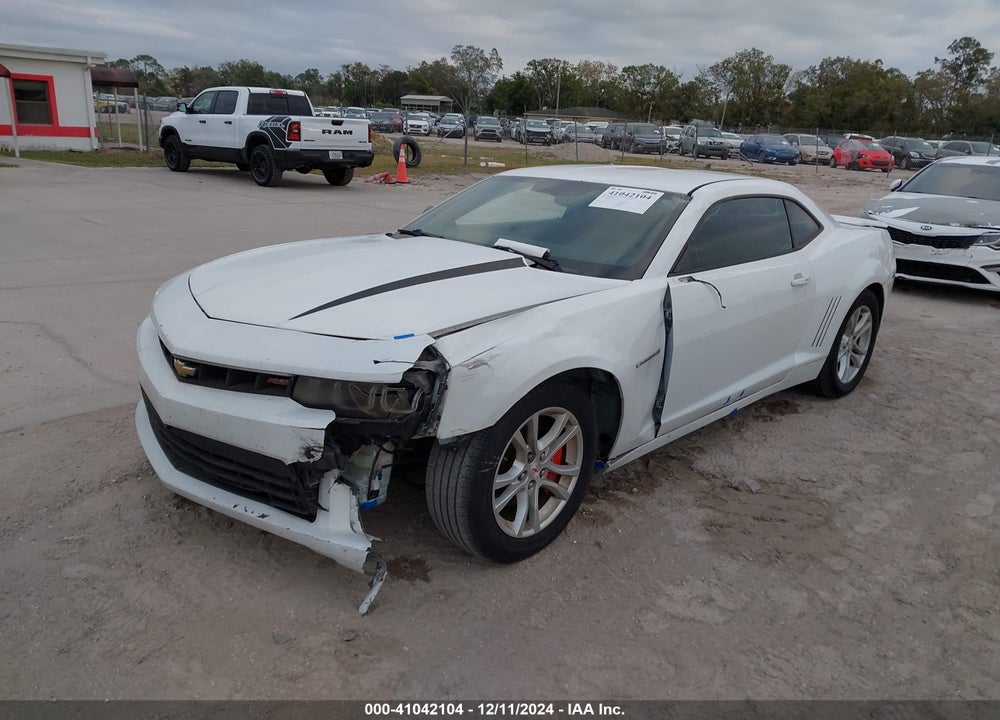 2015 CHEVROLET CAMARO 1LS VIN: 2G1FA1E3XF9231737