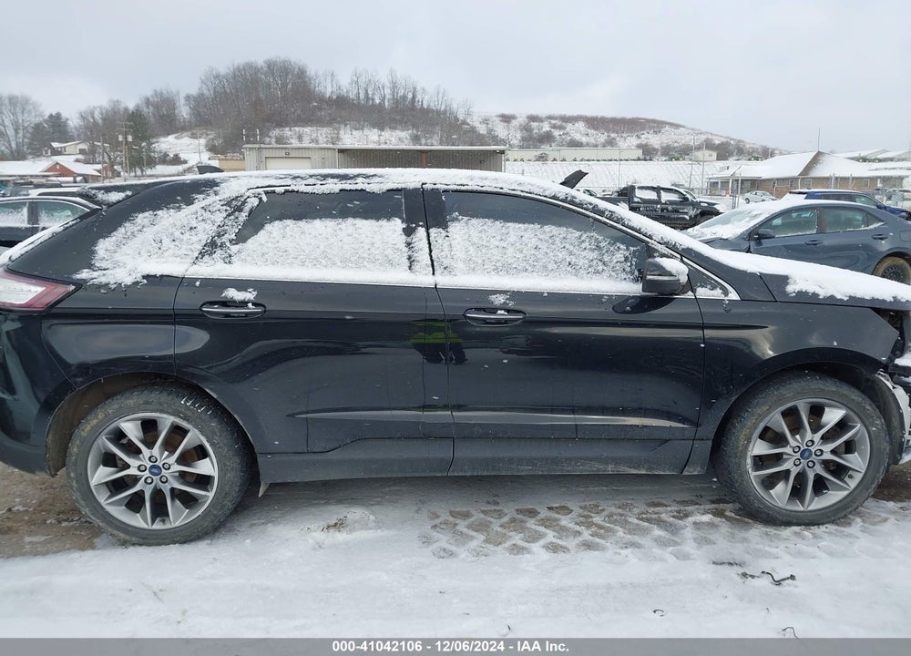 2015 FORD EDGE TITANIUM VIN: 2FMTK4K81FBB55077