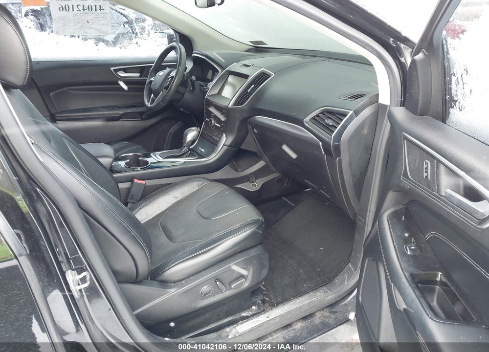 2015 FORD EDGE TITANIUM VIN: 2FMTK4K81FBB55077