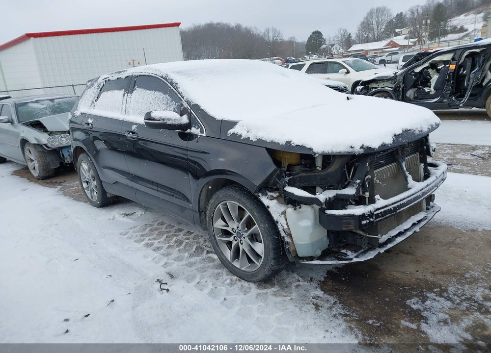 2015 FORD EDGE TITANIUM VIN: 2FMTK4K81FBB55077