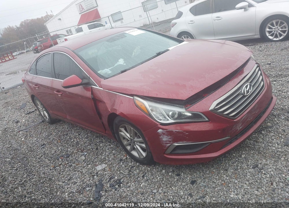 2016 HYUNDAI SONATA SE VIN: 5NPE24AF4GH363599