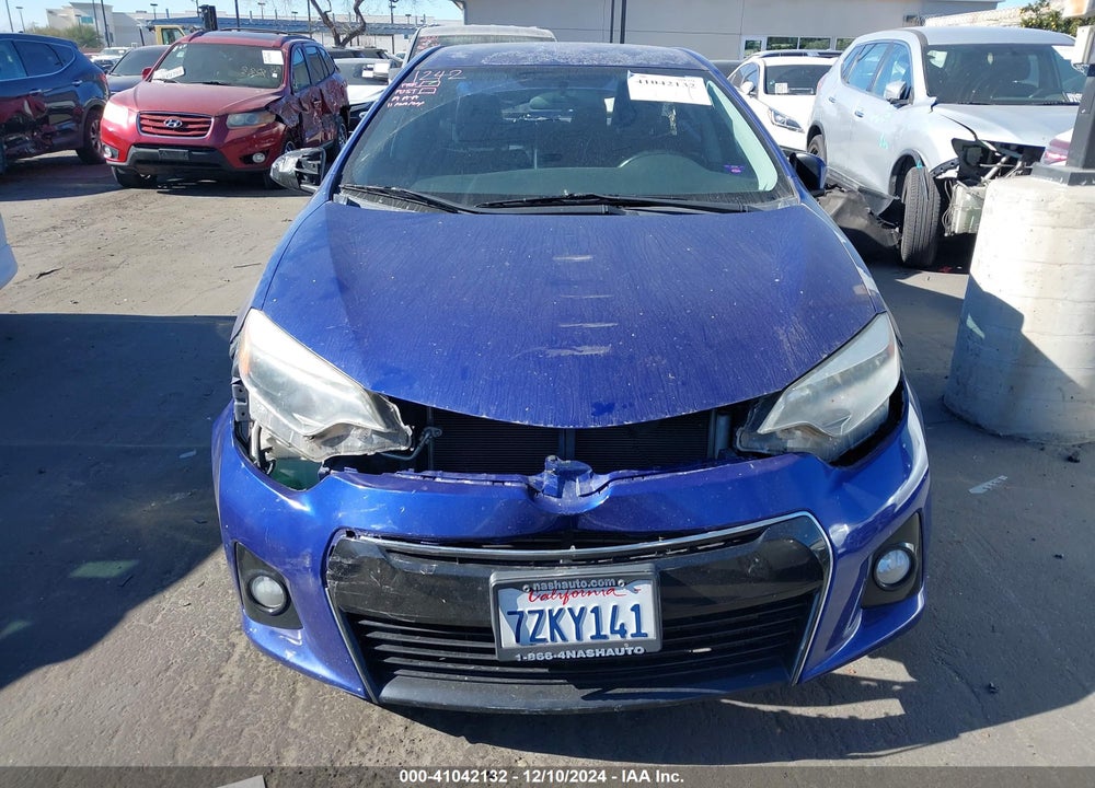 2014 TOYOTA COROLLA VIN: 5YFBURHE0EP133405