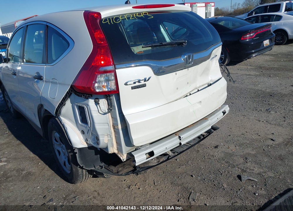 2016 HONDA CR-V LX VIN: 5J6RM4H38GL051363