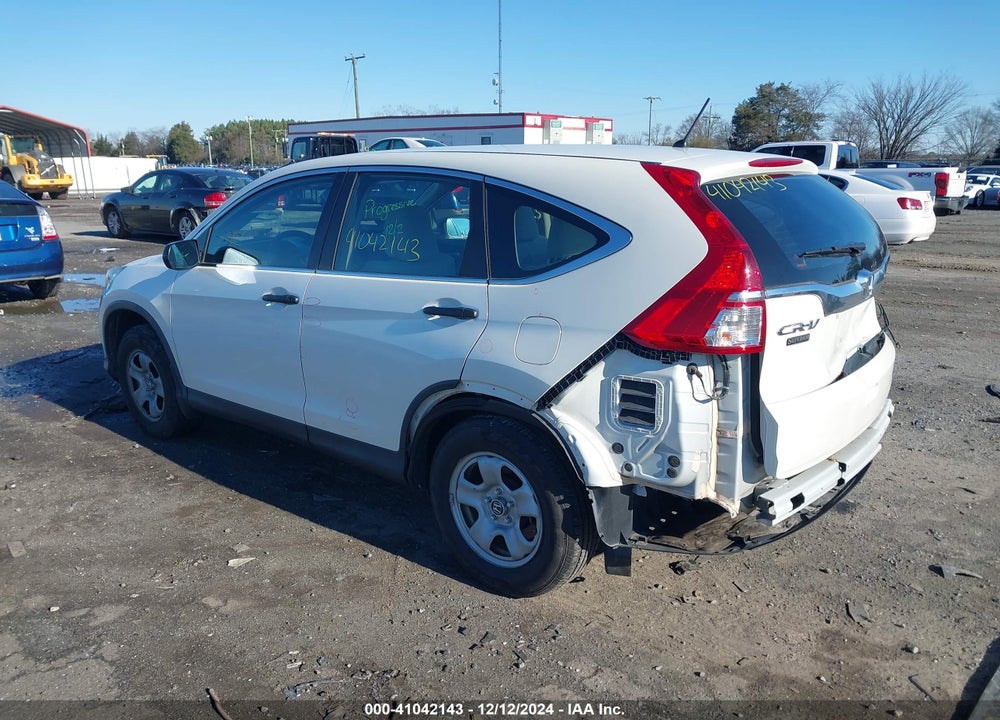 2016 HONDA CR-V LX VIN: 5J6RM4H38GL051363