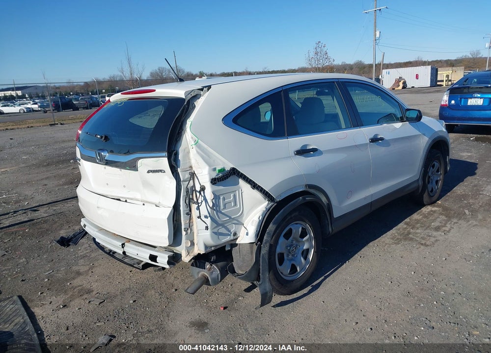 2016 HONDA CR-V LX VIN: 5J6RM4H38GL051363