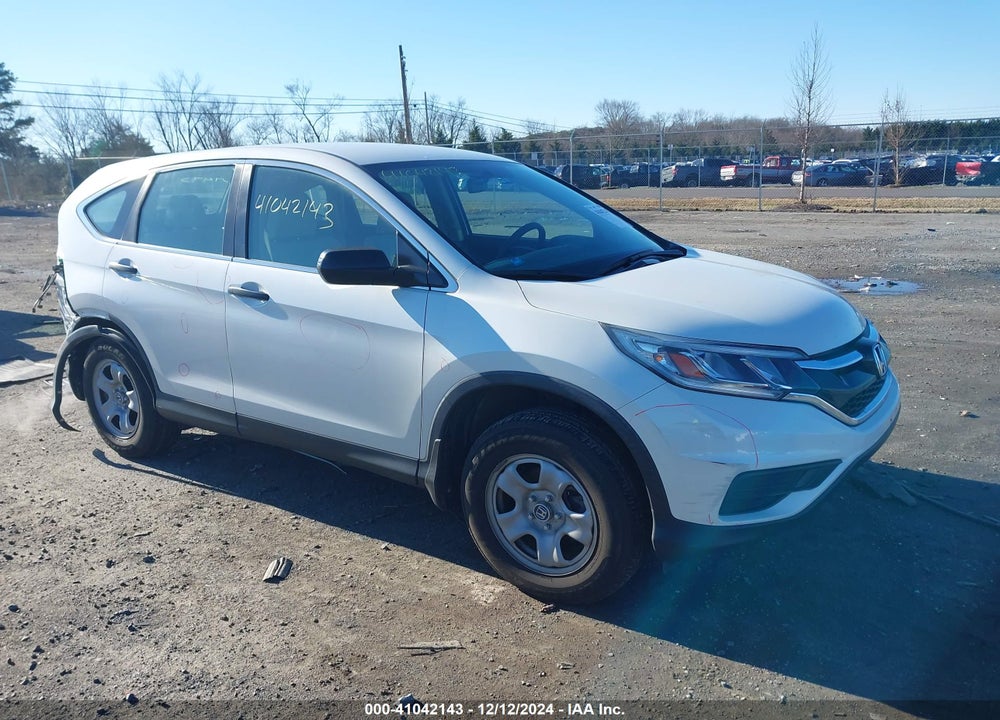 2016 HONDA CR-V LX VIN: 5J6RM4H38GL051363