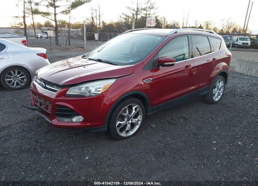 2014 FORD ESCAPE TITANIUM VIN: 1FMCU9J92EUA56729