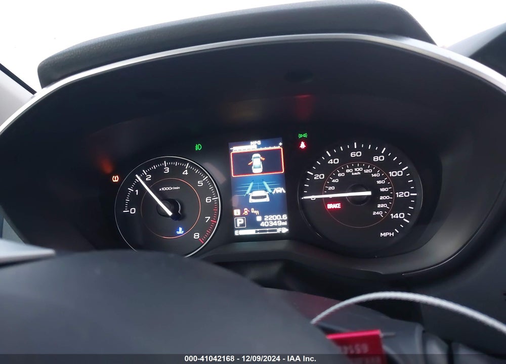 2019 SUBARU CROSSTREK 2.0I PREMIUM VIN: JF2GTAEC7K8371922