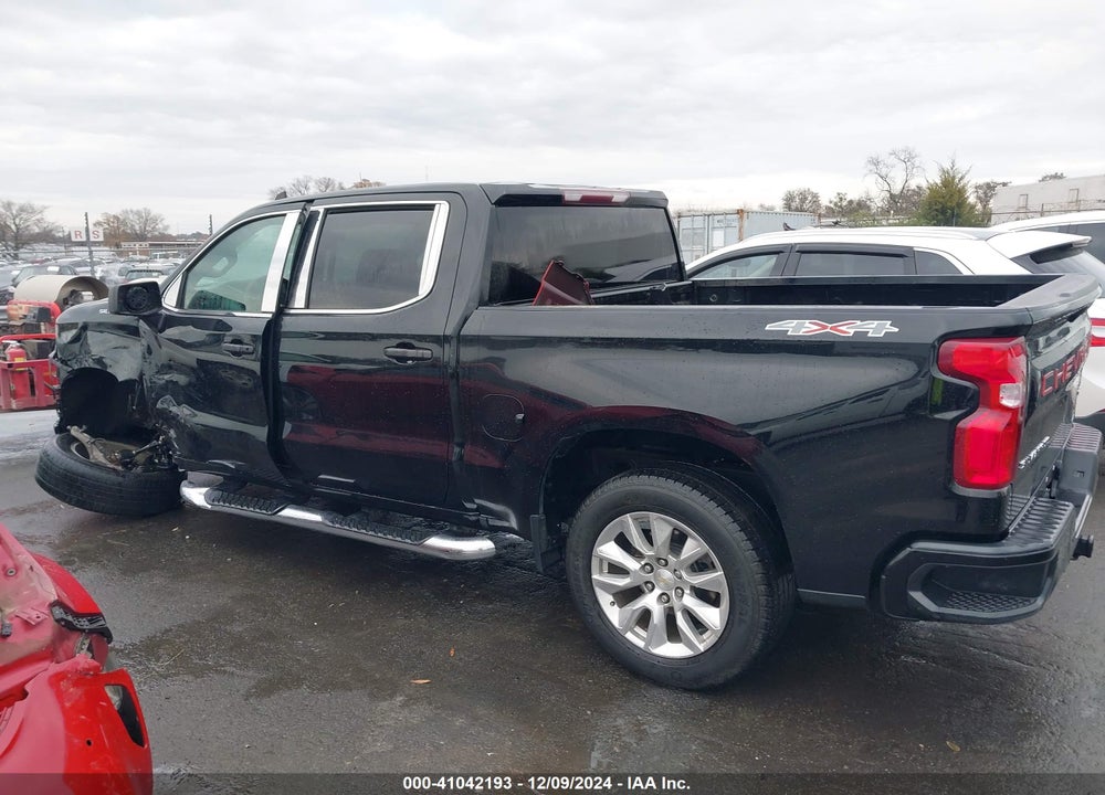 2020 CHEVROLET SILVERADO 1500 4WD SHORT BED CUSTOM VIN: 1GCUYBEF3LZ347700