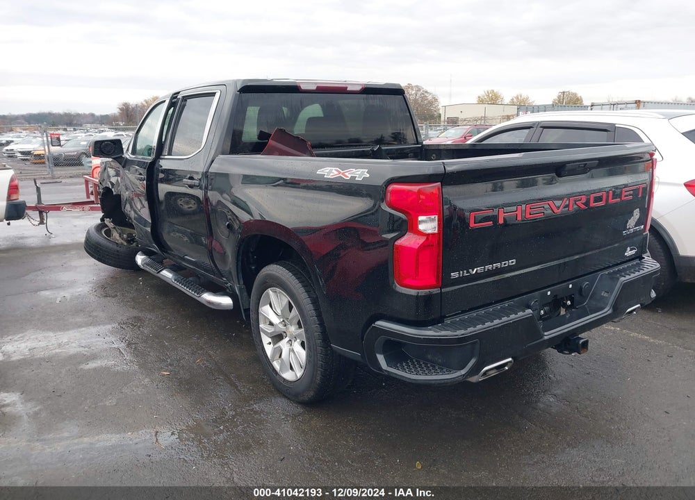 2020 CHEVROLET SILVERADO 1500 4WD SHORT BED CUSTOM VIN: 1GCUYBEF3LZ347700