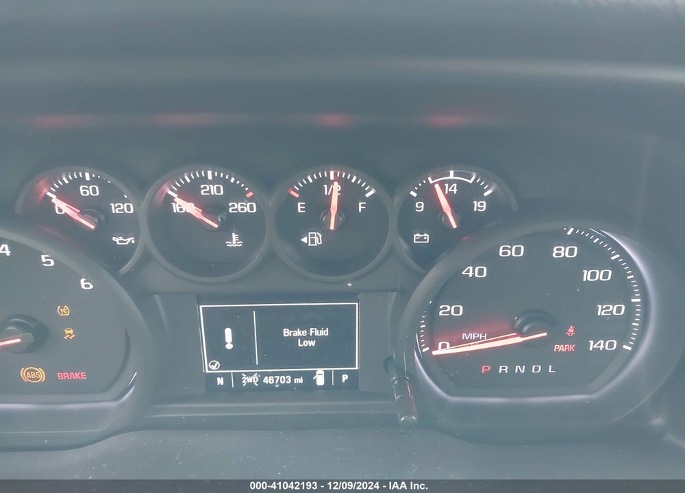 2020 CHEVROLET SILVERADO 1500 4WD SHORT BED CUSTOM VIN: 1GCUYBEF3LZ347700