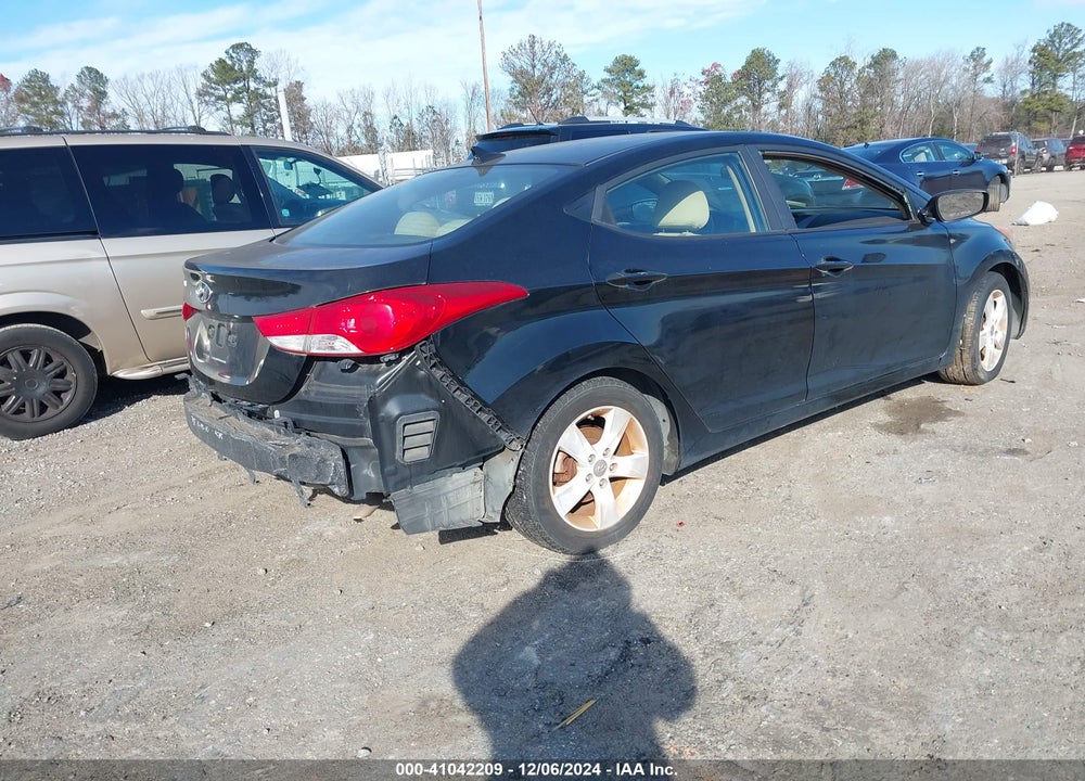 2011 HYUNDAI ELANTRA GLS VIN: 5NPDH4AE7BH006668
