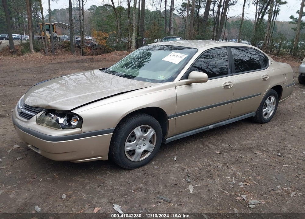 2005 CHEVROLET IMPALA VIN: 2G1WF52E059233980