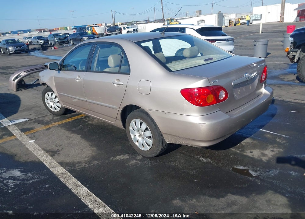 2003 TOYOTA COROLLA LE VIN: 1NXBR32E83Z146437