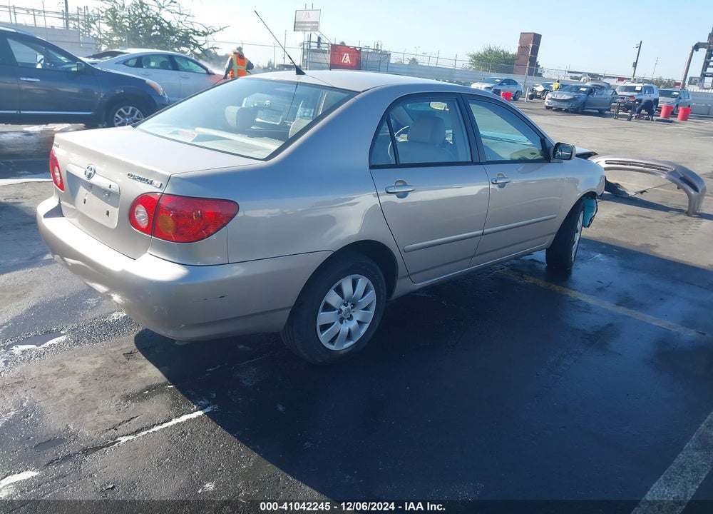 2003 TOYOTA COROLLA LE VIN: 1NXBR32E83Z146437